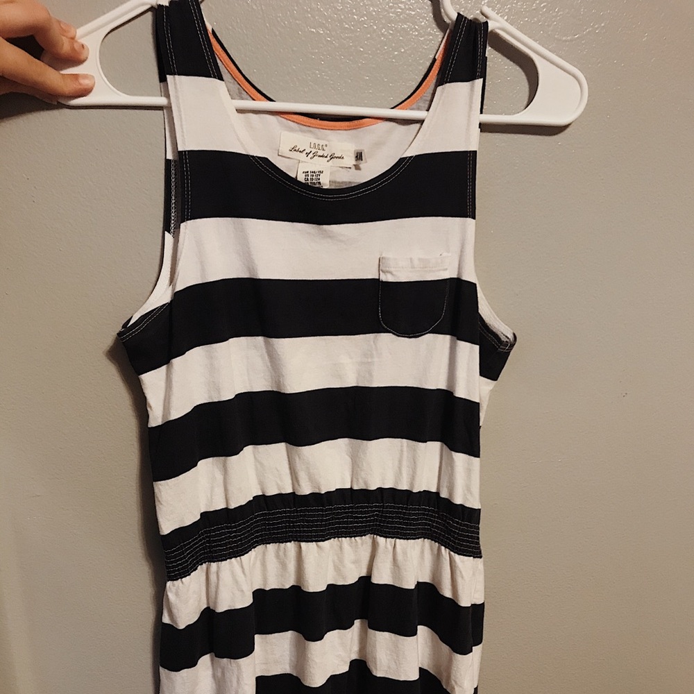 H&M striped dress !!